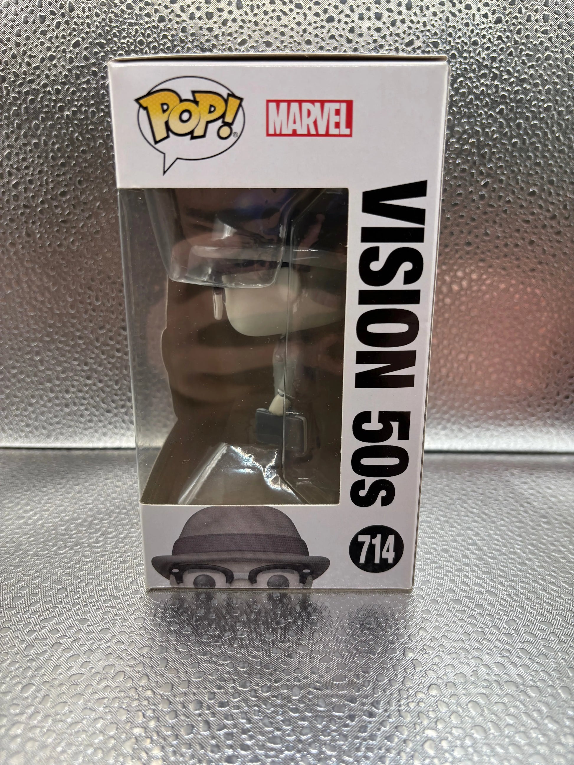 Funko Pop Vinyl #714 Marvel Vision 50s FRENLY BRICKS - Open 7 Days