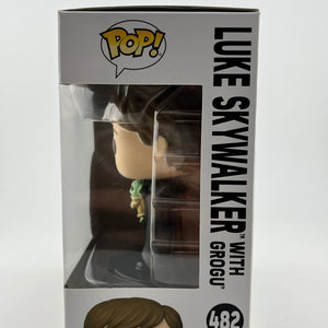 Funko POP! Star Wars - Luke Skywalker With Grogu #482 - Vinyl Collectable FRENLY BRICKS - Open 7 Days