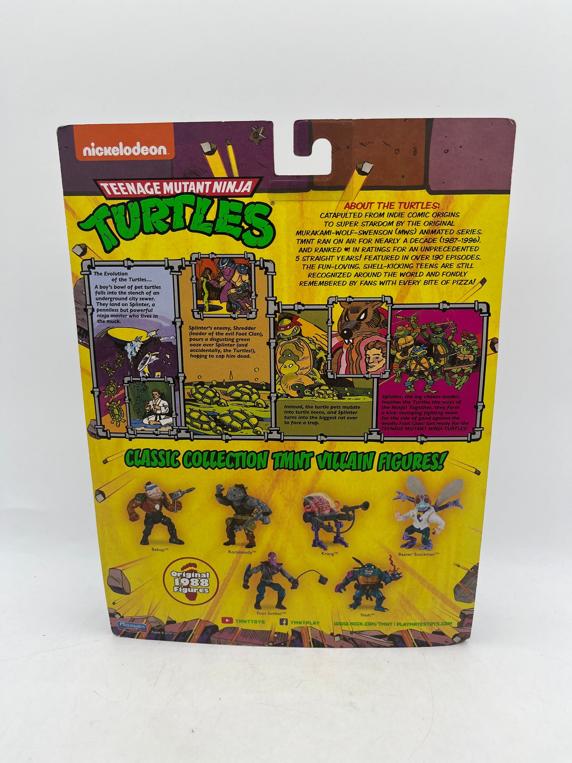 Playmates Toys Teenage Mutant Ninja Turtles Baxter Stockman Licensed Reproduction FRENLY BRICKS - Open 7 Days