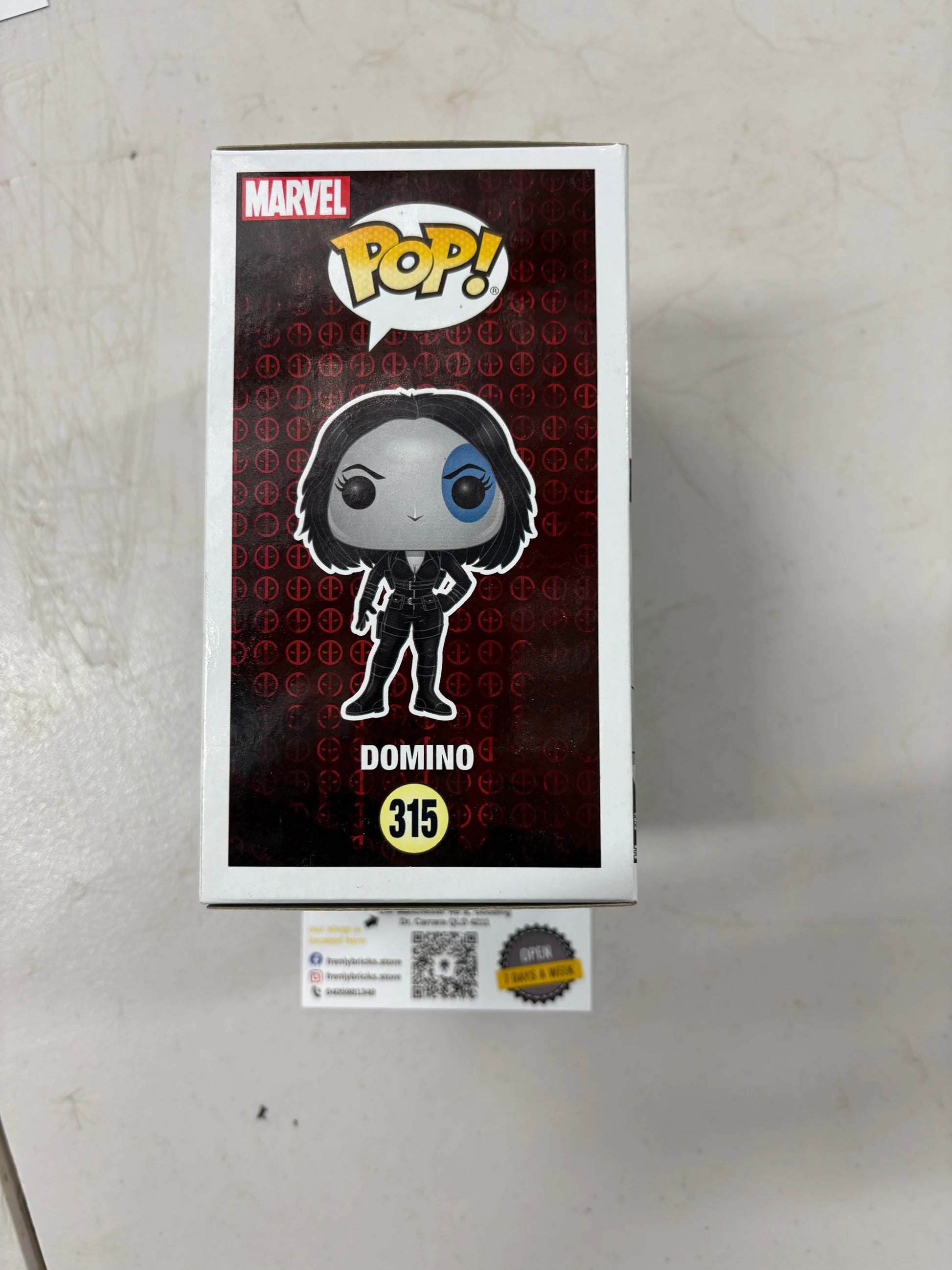 Funko Pop Vinyl #315 DeadPool Marvel Dimino FRENLY BRICKS - Open 7 Days