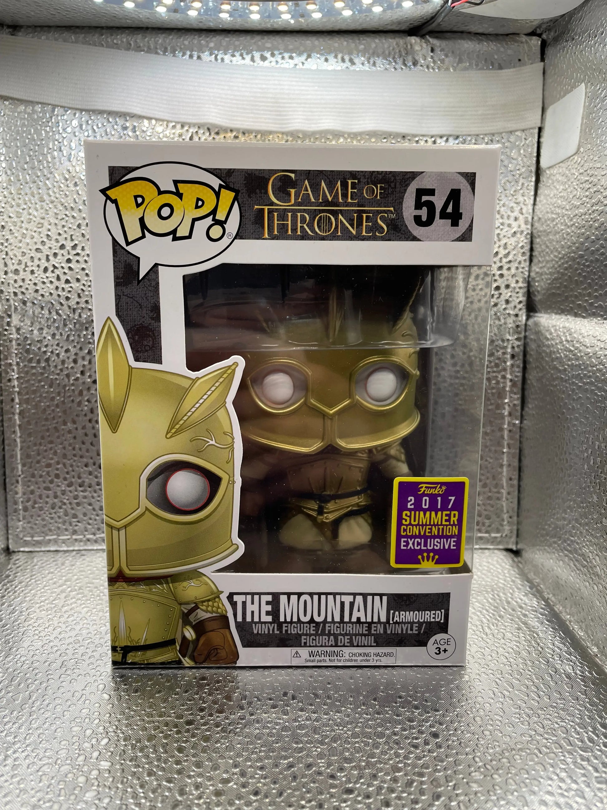 Game of Thrones The Mountain (Armoured) SDCC 2017 Funko Pop Vinyl FRENLY BRICKS - Open 7 Days