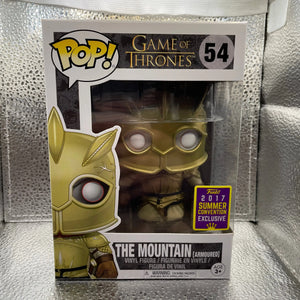 Game of Thrones The Mountain (Armoured) SDCC 2017 Funko Pop Vinyl FRENLY BRICKS - Open 7 Days