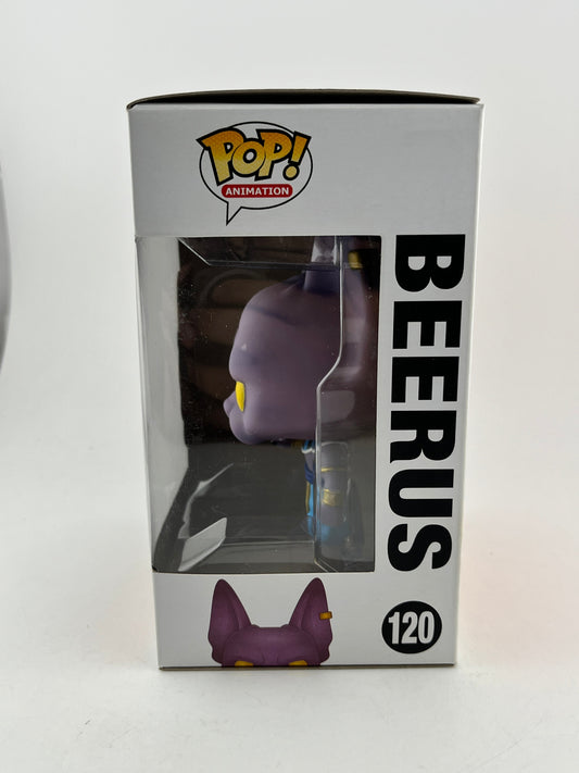 Funko POP! Animation Dragon Ball Z Resurrection F - Beerus #120 - Vinyl Collectable FRENLY BRICKS - Open 7 Days