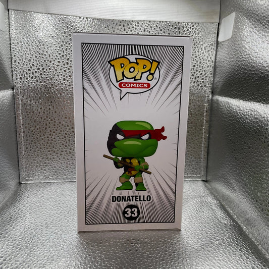 Funko POP! Comics Teenage Mutant Ninja Turtles #33 Donatello FRENLY BRICKS - Open 7 Days