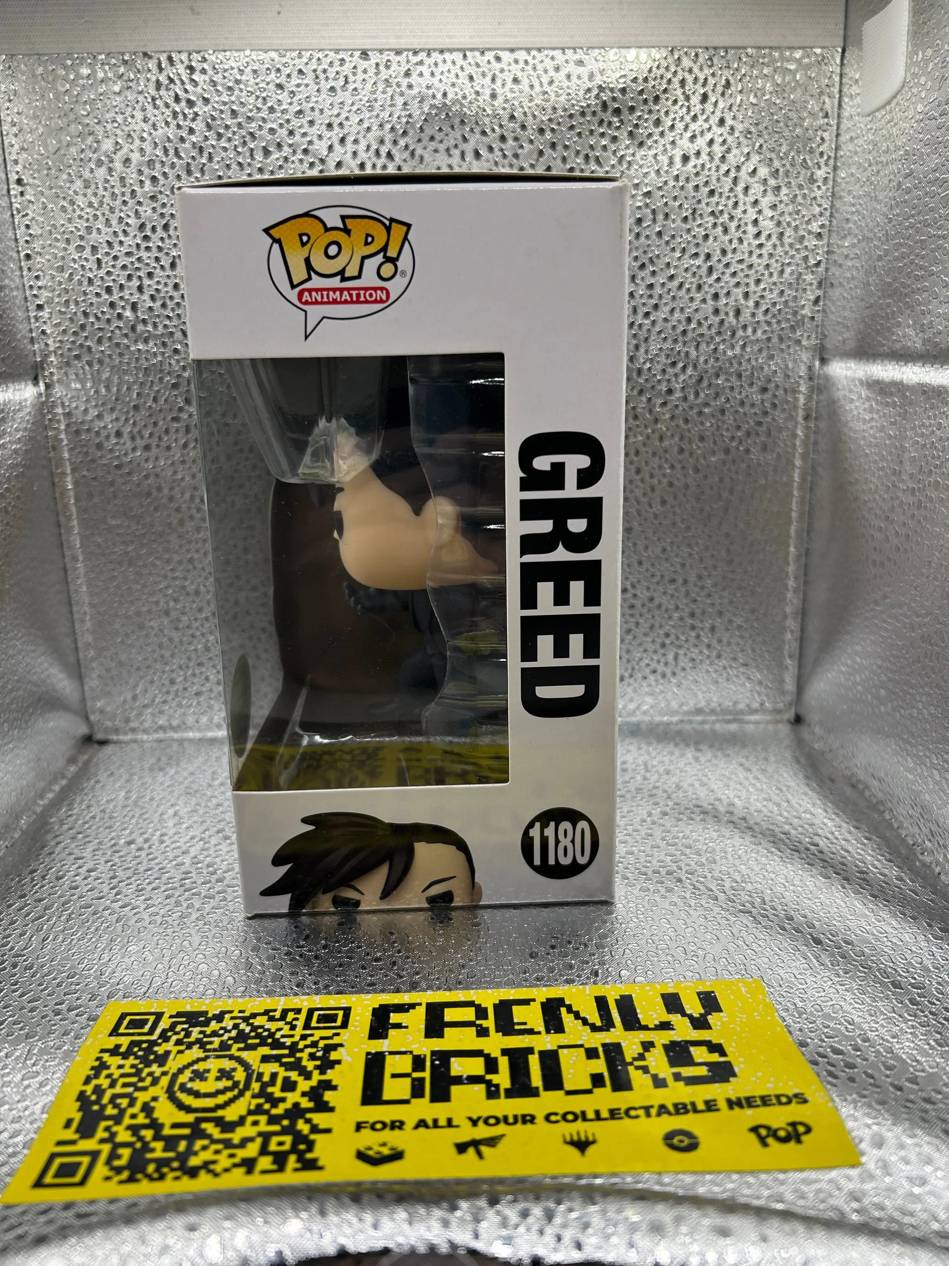 Pop Vinyl #1180 Greed Fullmetal Alchemist FRENLY BRICKS - Open 7 Days