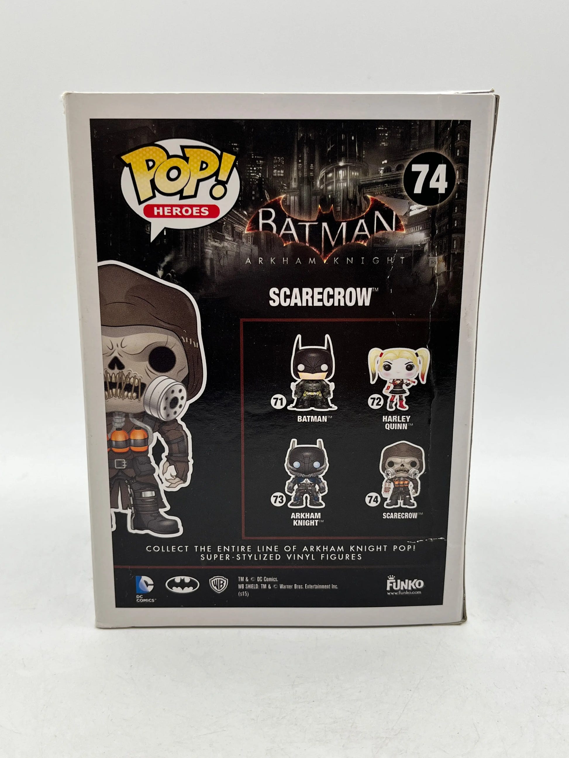 Funko POP! Heroes - Batman Arkham Knight - Scarecrow #74 - Vinyl Collectable FRENLY BRICKS - Open 7 Days image 3