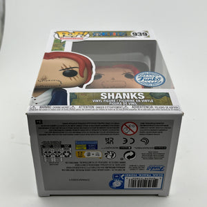 Funko POP! Animation One Piece - Shanks #939 - Special Edition - Vinyl Collectable FRENLY BRICKS - Open 7 Days