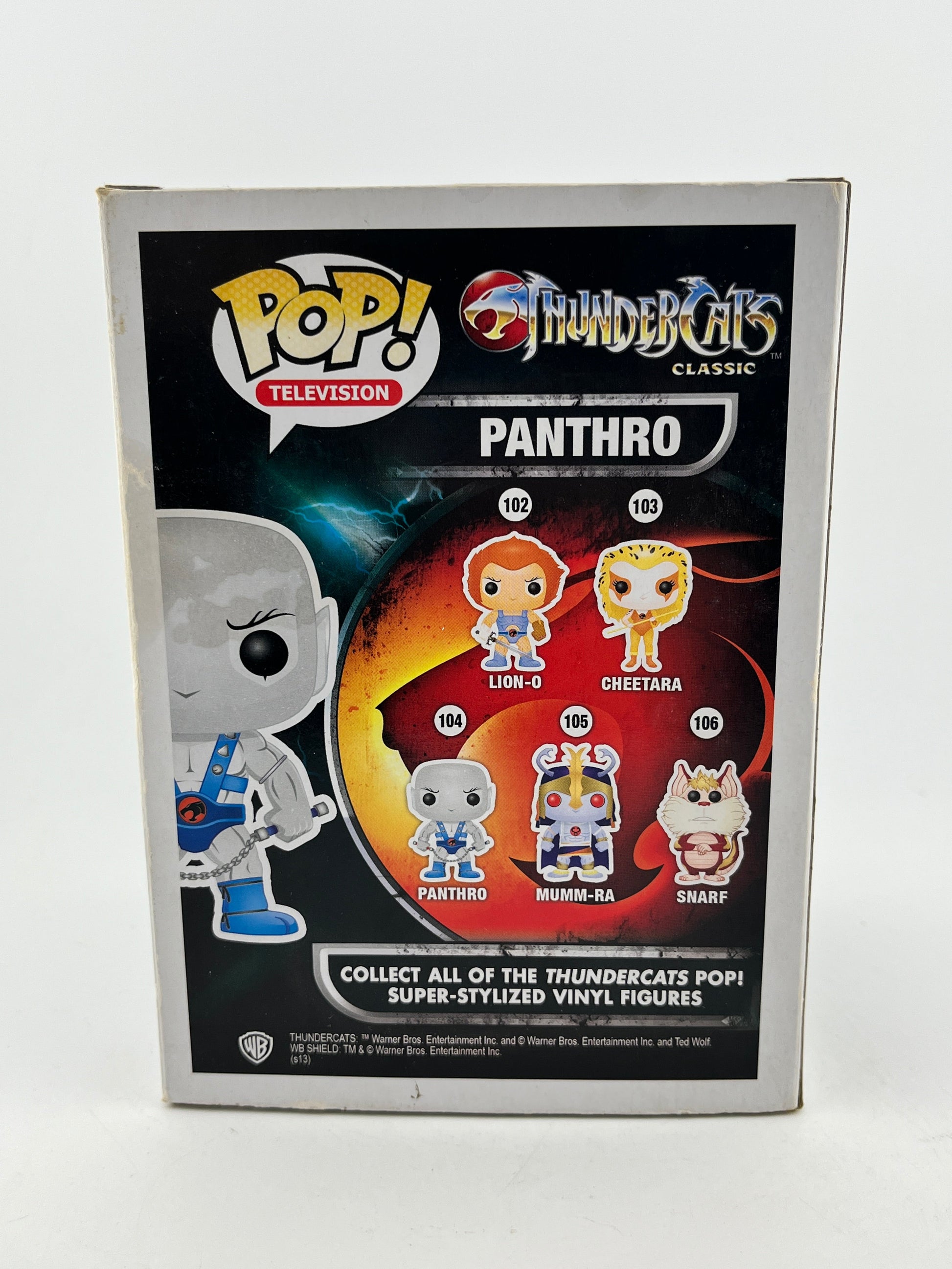 Funko POP! Television Thundercats - Panthro #104 - Vinyl Collectable - Box Damaged FRENLY BRICKS - Open 7 Days