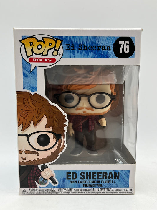 Funko POP! Rocks Ed Sheeran - #76 Ed Sheeran - Vinyl Collectable FRENLY BRICKS - Open 7 Days