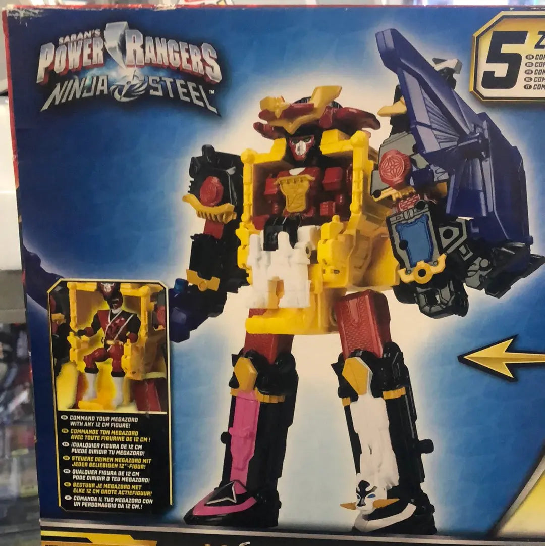 2017 Power Rangers DX NINJA STEEL DELUXE MEGAZORD 5 Zords FRENLY BRICKS - Open 7 Days