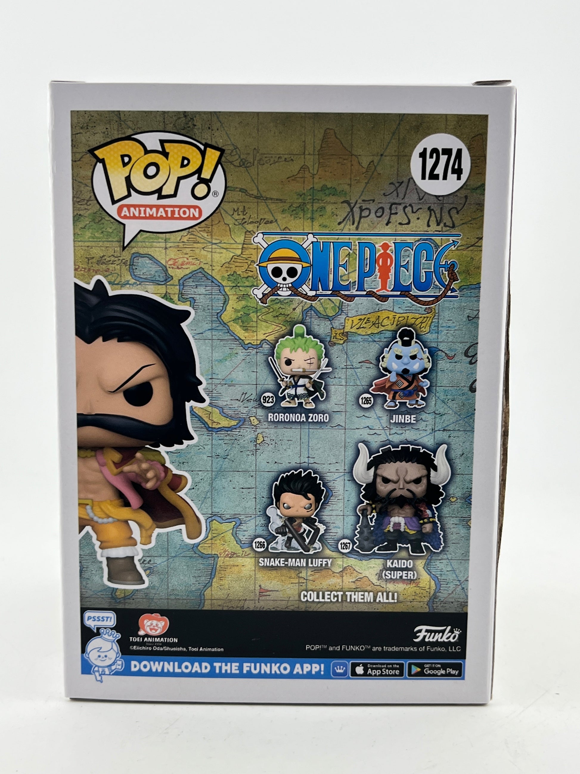 Funko POP! Animation One Piece Gol D. Roger #1274 - Vinyl Collectable FRENLY BRICKS - Open 7 Days
