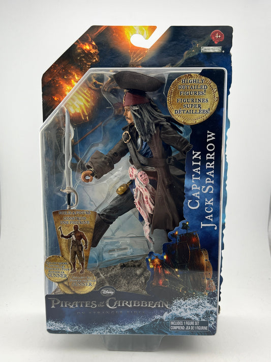 Disney Pirates of the Caribbean - Captain Jack Sparrow Figure -  Stranger Tides FRENLY BRICKS - Open 7 Days