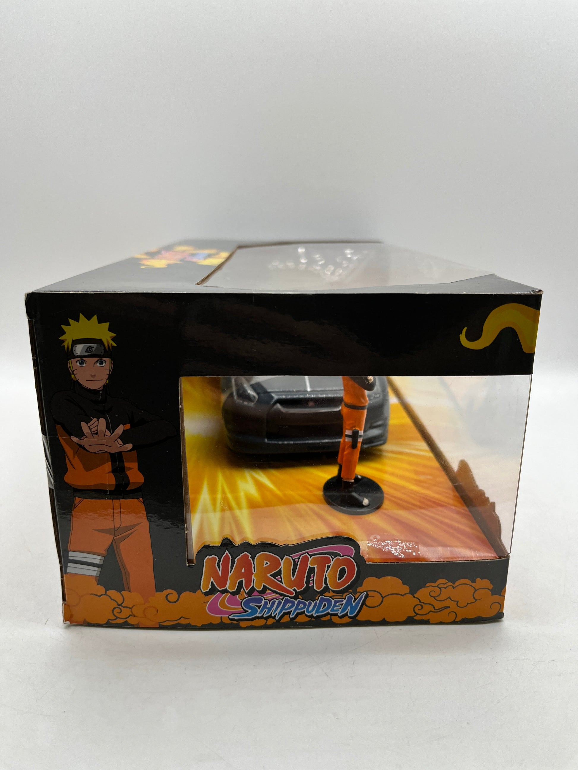 2009 Nissan GT-R R35 w/ Naruto Diecast Figurine Jada Toys Naruto Shippuden - Sealed FRENLY BRICKS - Open 7 Days