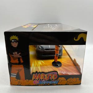 2009 Nissan GT-R R35 w/ Naruto Diecast Figurine Jada Toys Naruto Shippuden - Sealed FRENLY BRICKS - Open 7 Days