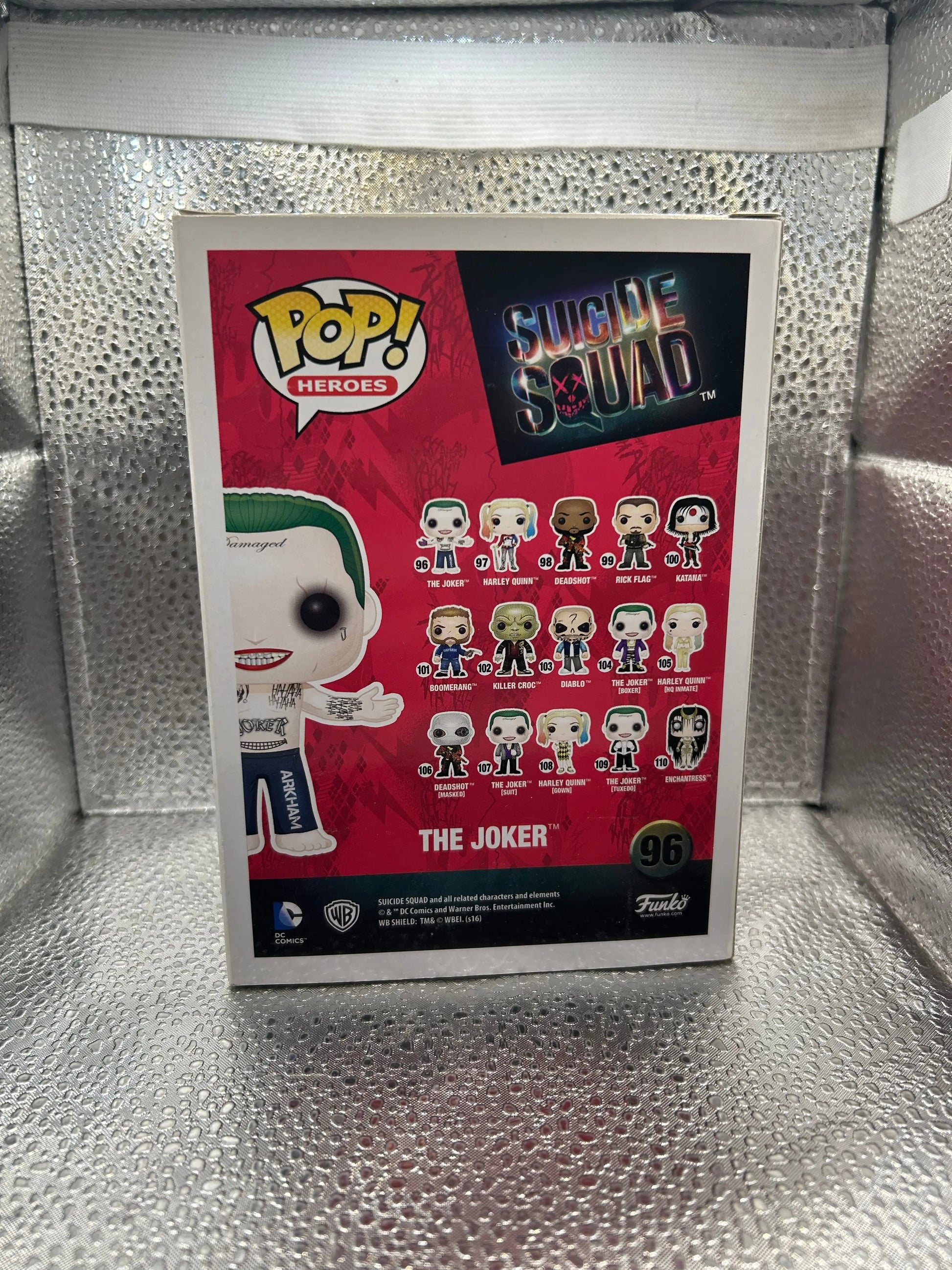 Funko Pop Vinyl Suicide Squad #96 The Joker FRENLY BRICKS - Open 7 Days