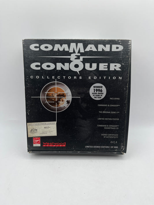 Command & Conquer Collectors Edition (Dune II) PC game Original 96 Vintage CDROM FRENLY BRICKS - Open 7 Days