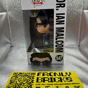 Pop Vinyl Jurassic Park #547 Dr. Ian Malcom FRENLY BRICKS - Open 7 Days