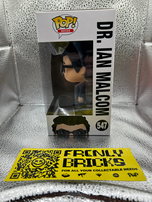 Pop Vinyl Jurassic Park #547 Dr. Ian Malcom FRENLY BRICKS - Open 7 Days