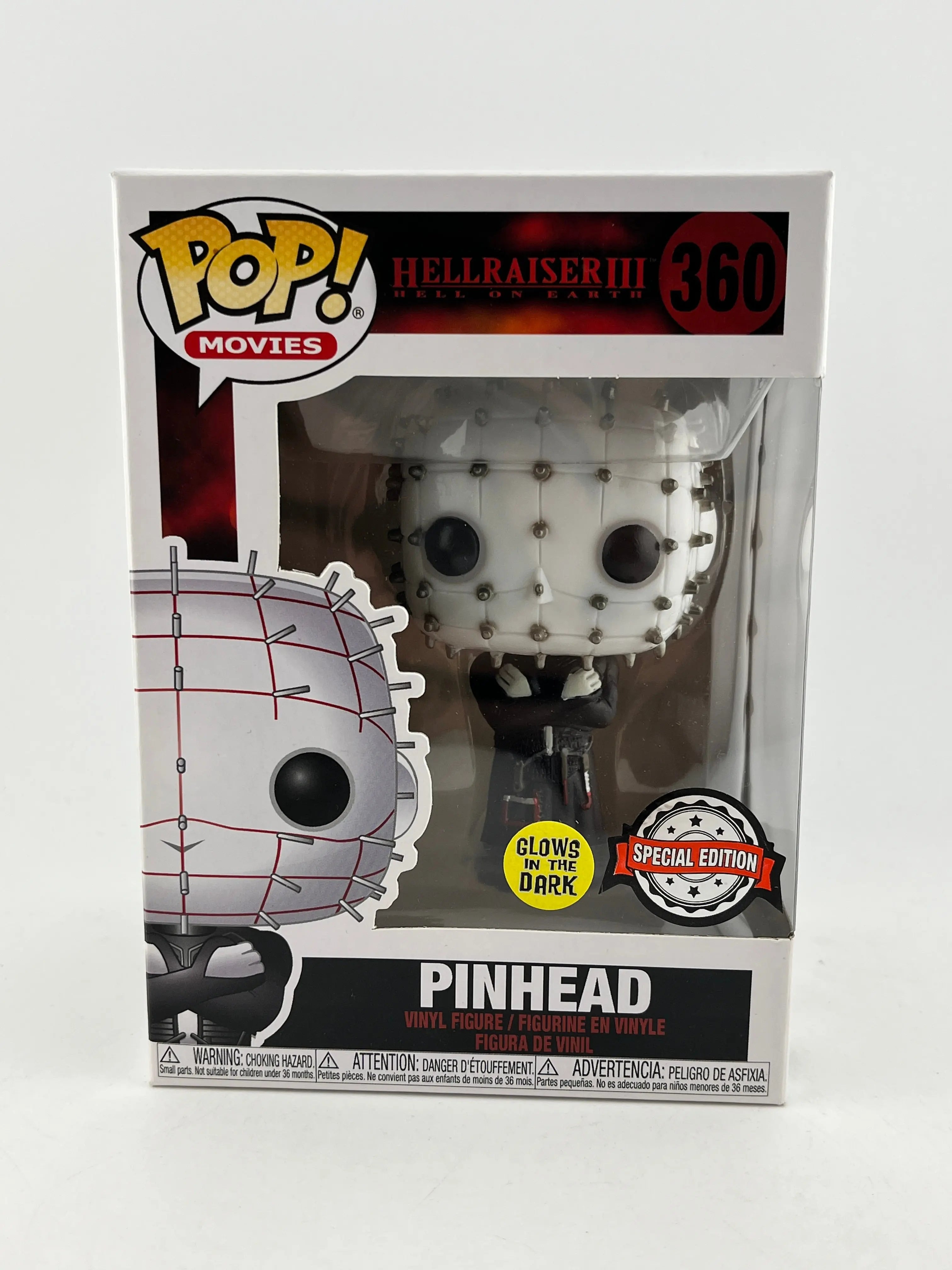 Funko POP! Movies HellRaiser 3 - Pinhead #360 - Glow Special Edition ...