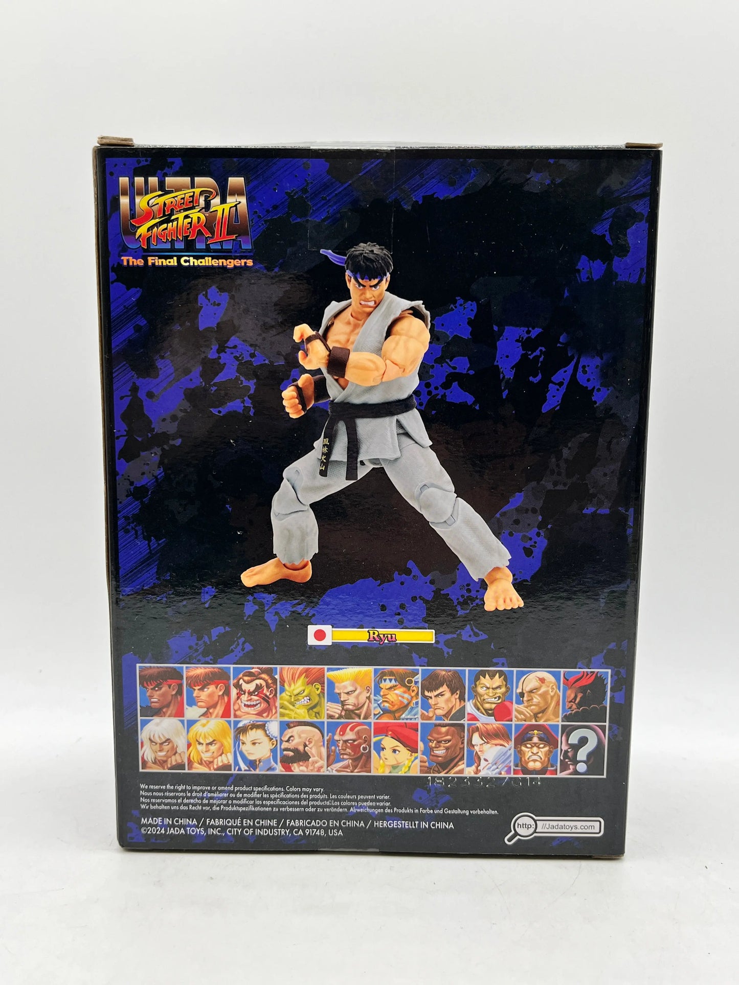 Jada Toys Ultra Street Fighter II Ryu Player 2 Grey Paulmartstore Exclusive - Sealed FRENLY BRICKS - Open 7 Days