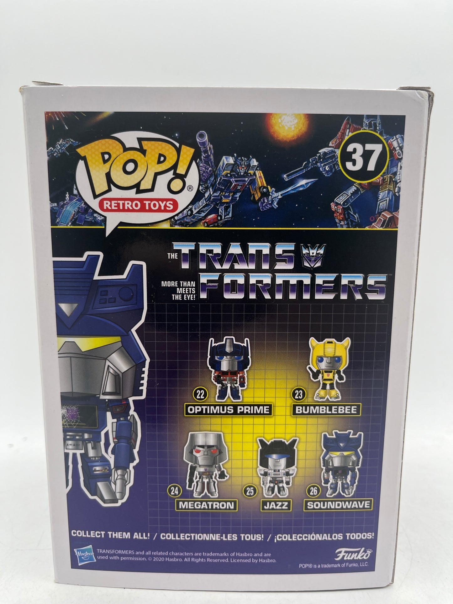 Funko Pop! Retro Transformers Soundwave #37 Special Edition