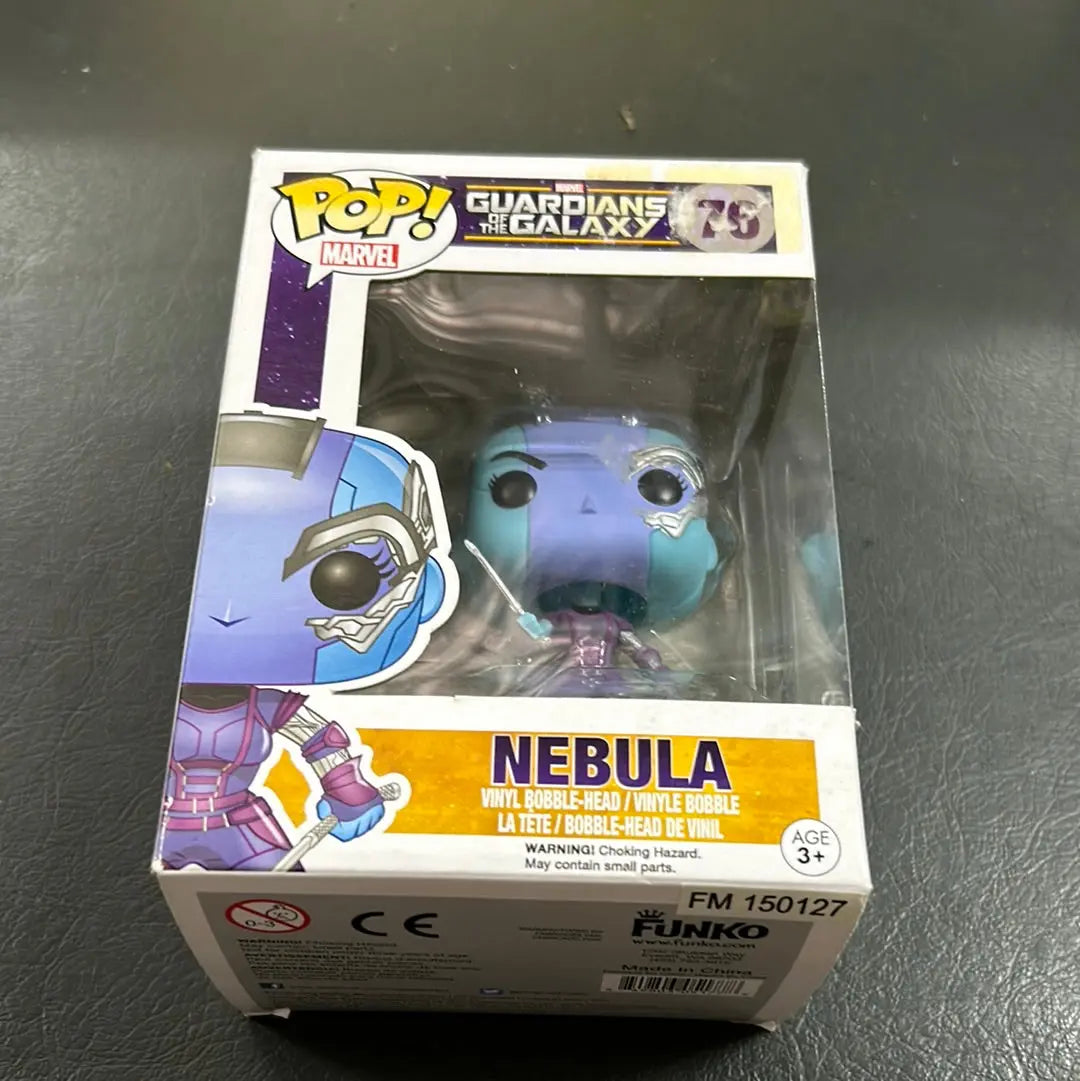 FUNKO POP MARVEL GUARDIANS OF THE GALAXY #76 NEBULA FRENLY BRICKS - Open 7 Days