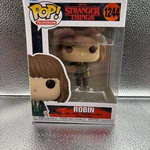 Pop Vinyl #1244 Stranger Things Robin FRENLY BRICKS - Open 7 Days