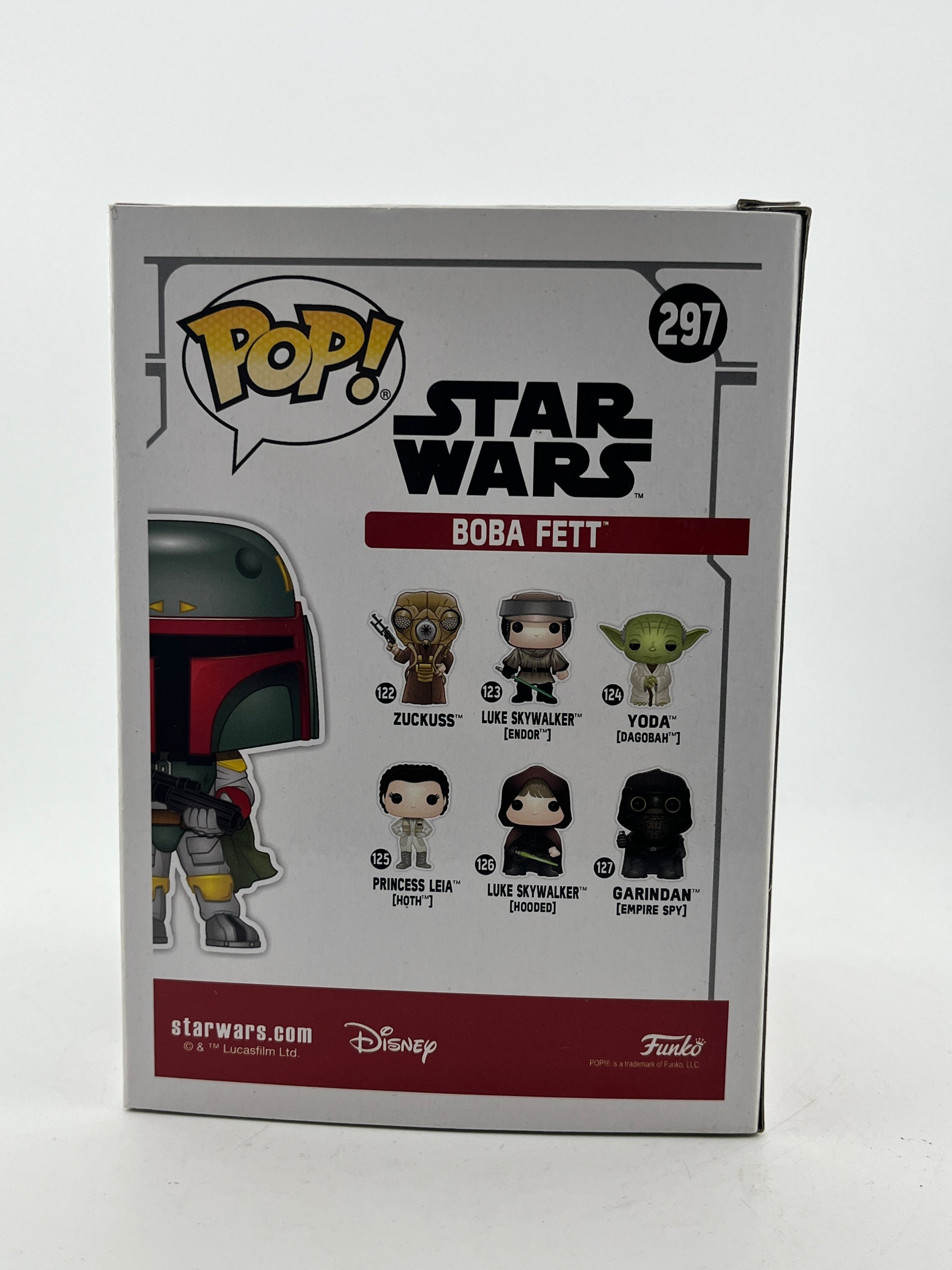 Funko POP! Star Wars - Boba Fett #297 - 2019 Convention Limited Edition FRENLY BRICKS - Open 7 Days