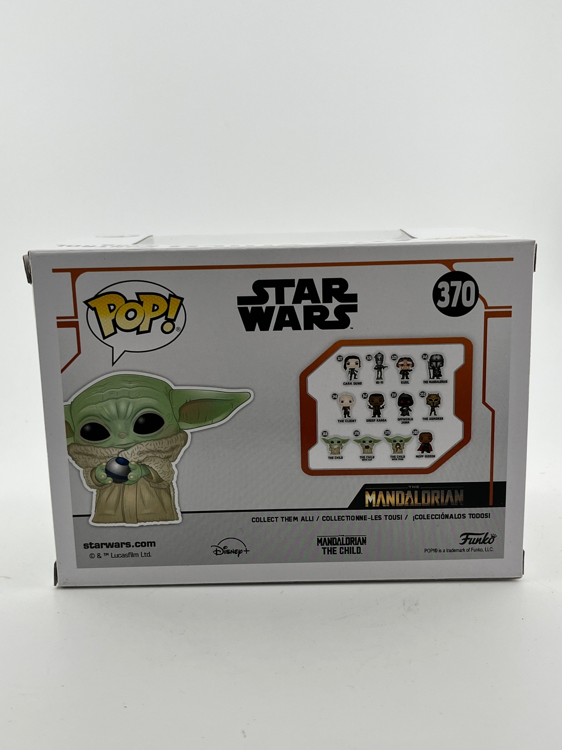 Funko POP! Star Wars The Mandalorian - The Child Control Knob #370 - Special Edition FRENLY BRICKS - Open 7 Days