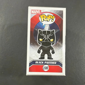 Pop Vinyl Black Panther #130 Marvel FRENLY BRICKS - Open 7 Days