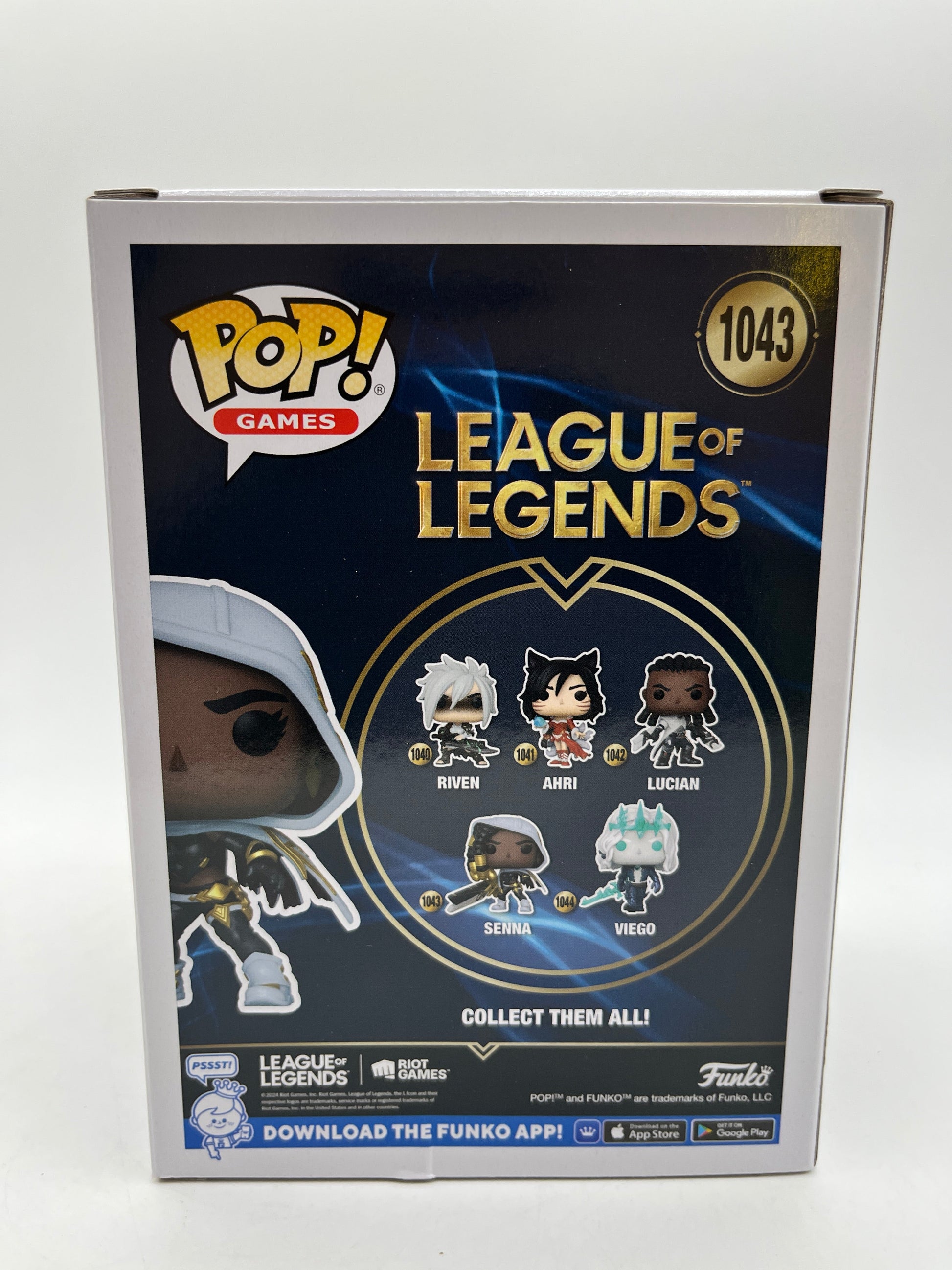 Funko POP! Games League Of Legends - Senna #1043 - Vinyl Collectable FRENLY BRICKS - Open 7 Days