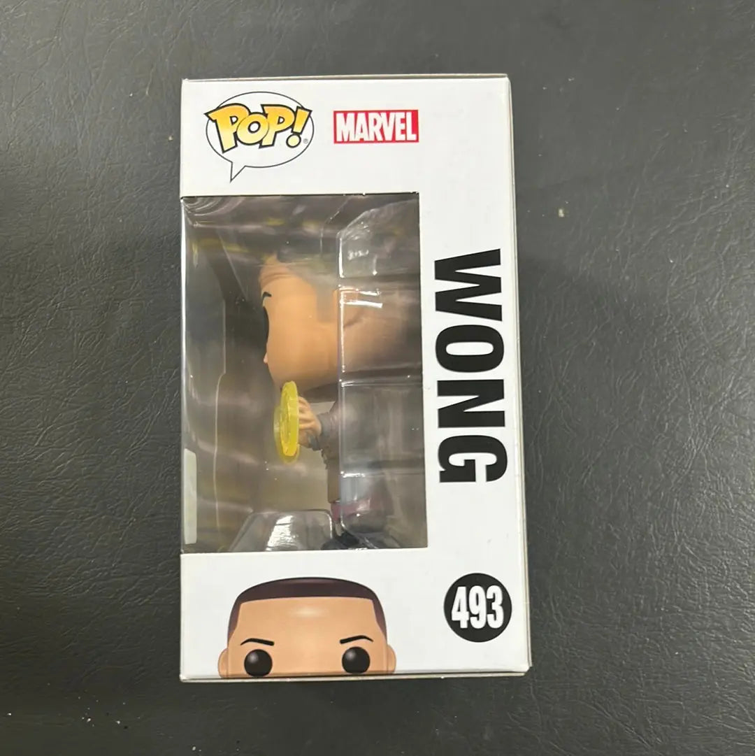 Pop vinyl Wong #493 Marvel 2019  Convention FRENLY BRICKS - Open 7 Days