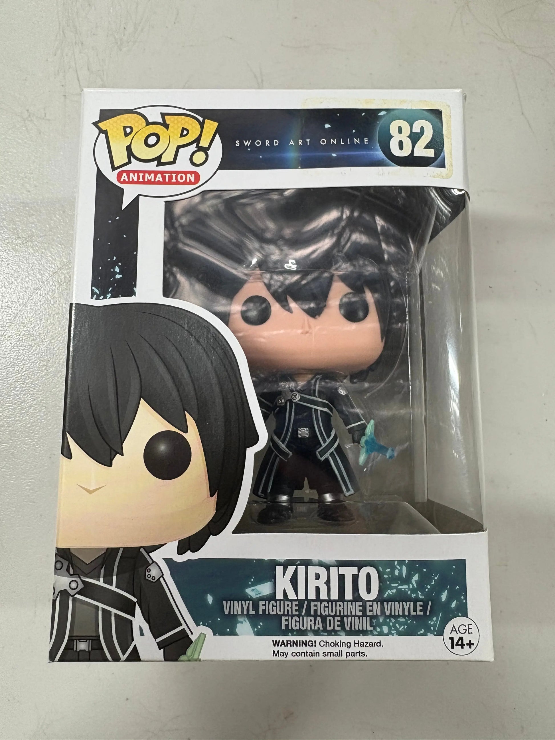 Funko Pop Vinyl #82 Sword Art Online Kirito FRENLY BRICKS - Open 7 Days