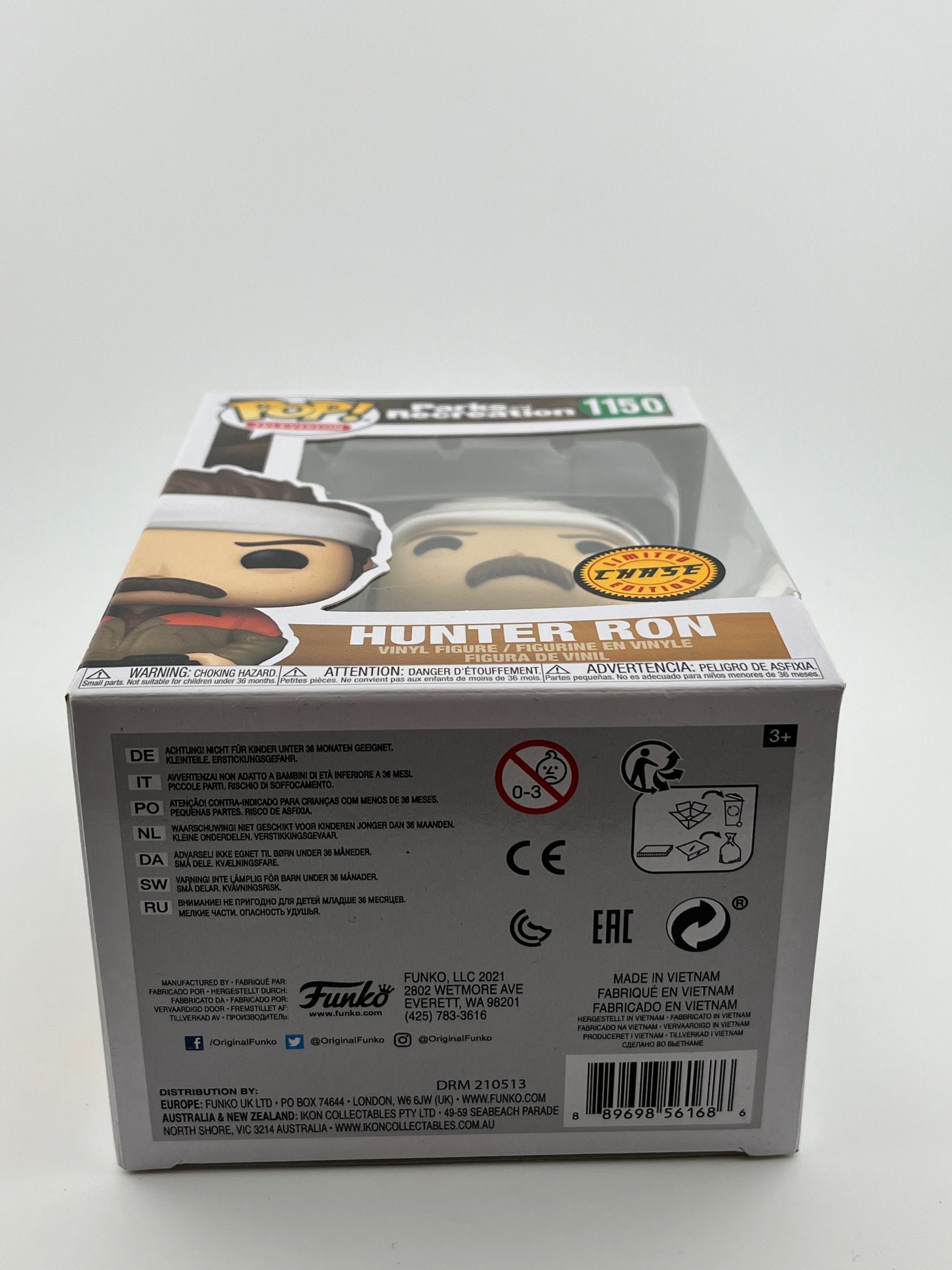 Funko POP! Television Parks and Recreation - Hunter Ron #1150 - Limited Chase Edition FRENLY BRICKS - Open 7 Days