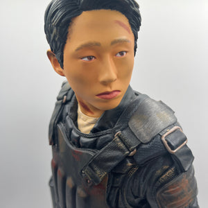 The Walking Dead Gentle Giant Glenn Rhee in Riot Gear 1:4 scale statue LE 29/260 FRENLY BRICKS - Open 7 Days