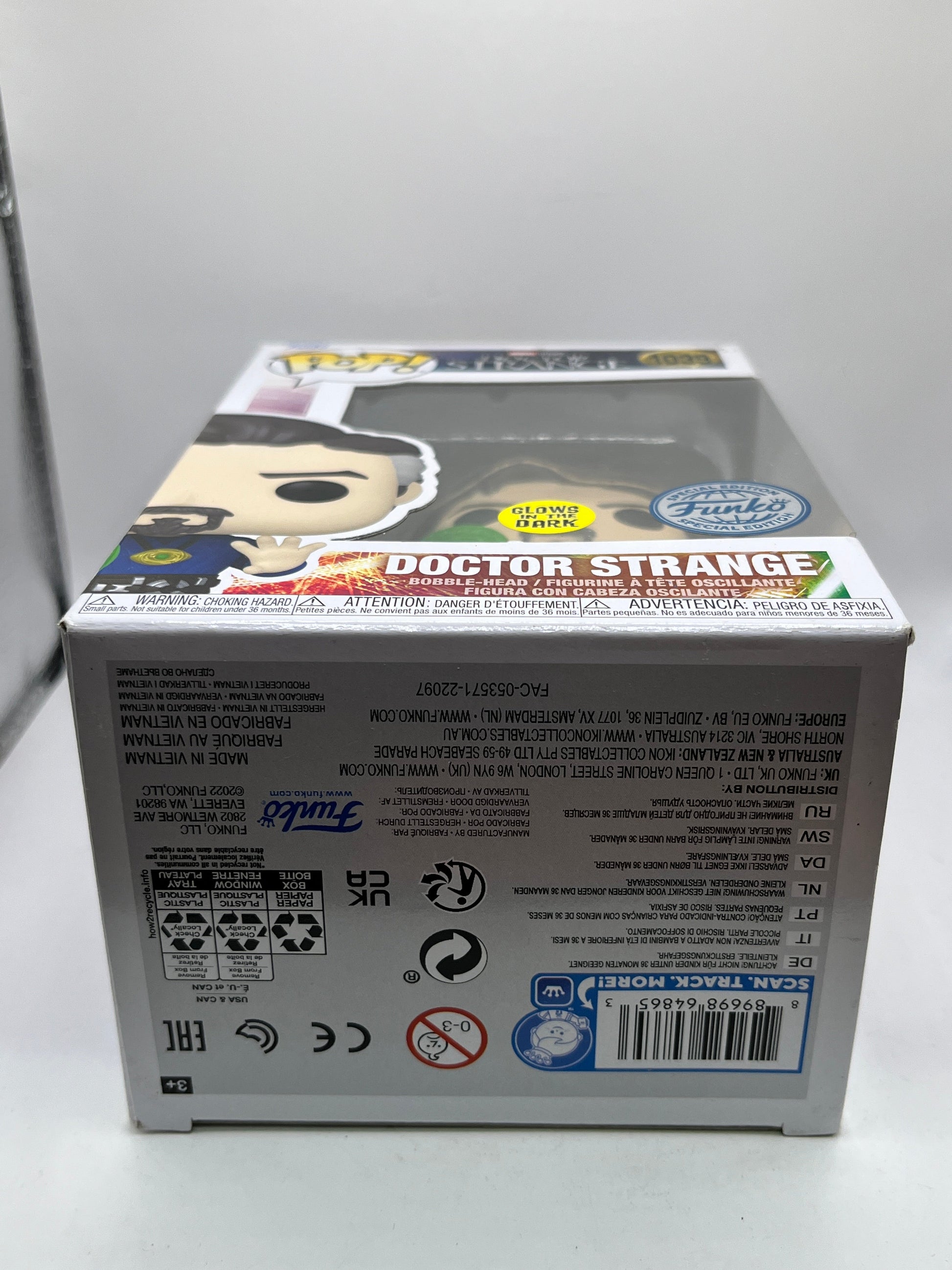 Funko POP! Marvel - Doctor Strange #1039 - Glow Special Edition FRENLY BRICKS - Open 7 Days