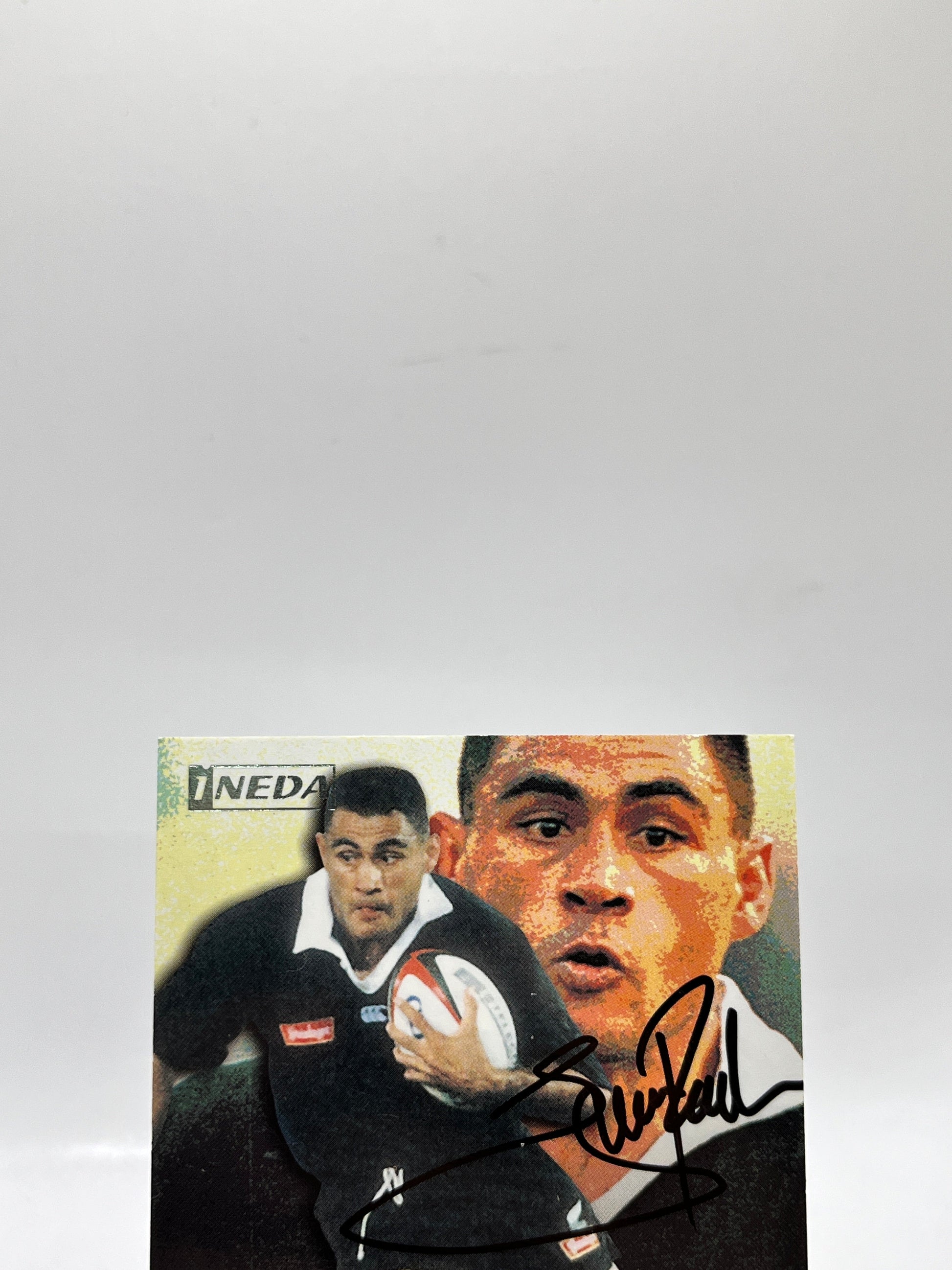 Eric Rush Autographed - All Blacks 1997 - 1Neda FRENLY BRICKS - Open 7 Days