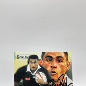 Eric Rush Autographed - All Blacks 1997 - 1Neda FRENLY BRICKS - Open 7 Days