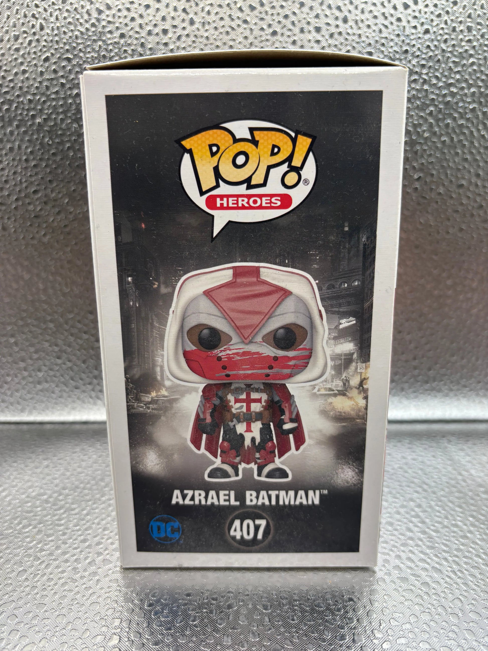 Pop Vinyl #407 Batman Arkham Knight Azrael Batman FRENLY BRICKS - Open 7 Days