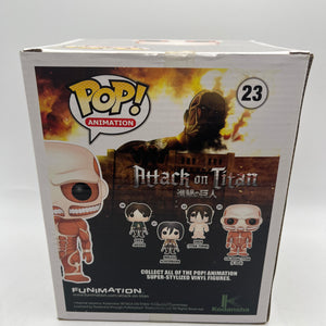 Funko Pop! Vinyl 6 in: Attack on Titan - Colossal Titan (Black and White) #23 FRENLY BRICKS - Open 7 Days