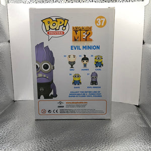 Despicable Me 2 Evil Minion #37 Funko Pop Vinyl Figure FRENLY BRICKS - Open 7 Days