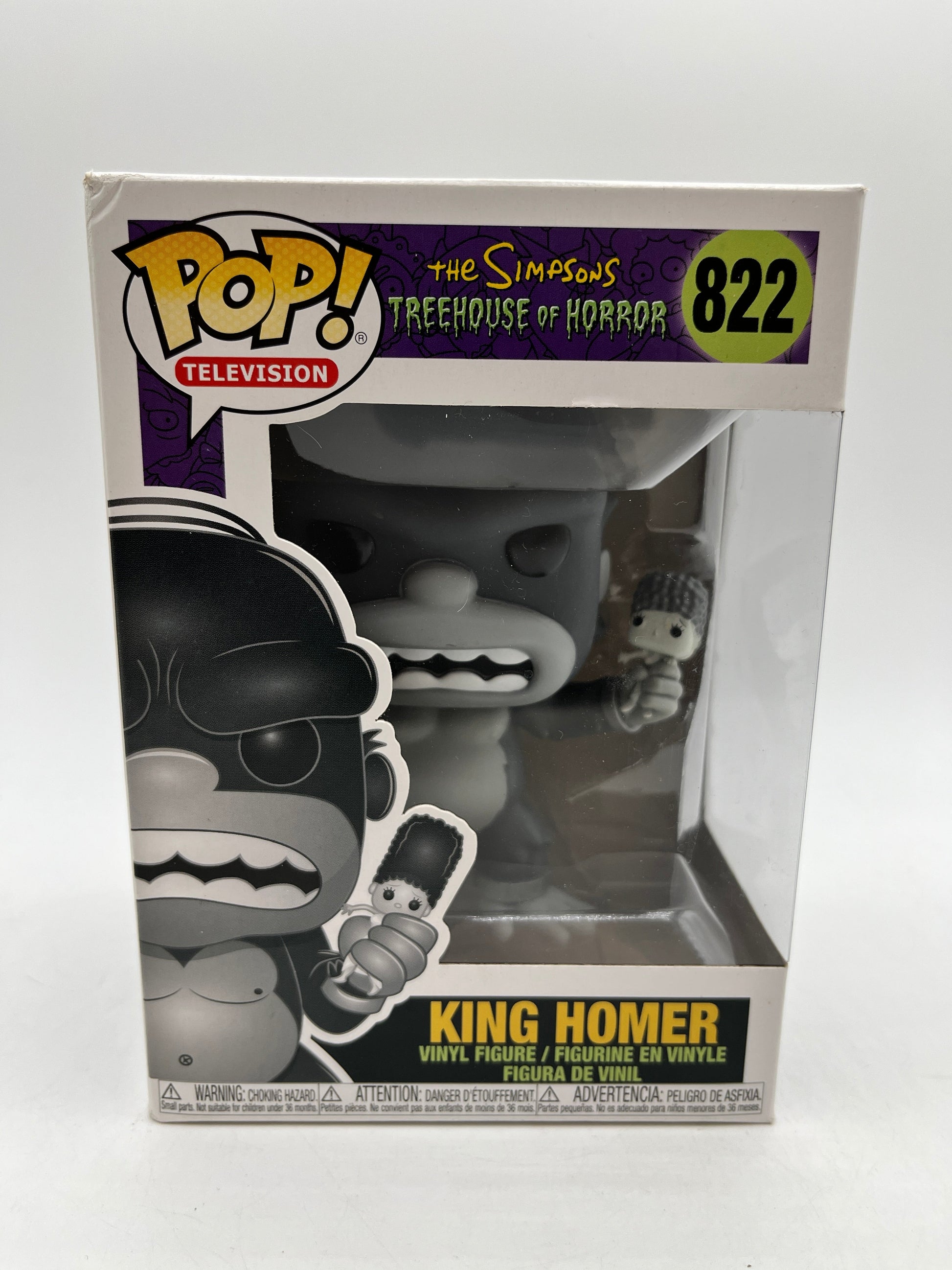 Funko POP! Television The Simpsons TreeHouse Of Horror - King Homer #822 - Vinyl Collectable FRENLY BRICKS - Open 7 Days
