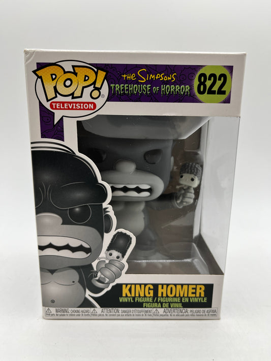 Funko POP! Television The Simpsons TreeHouse Of Horror - King Homer #822 - Vinyl Collectable FRENLY BRICKS - Open 7 Days