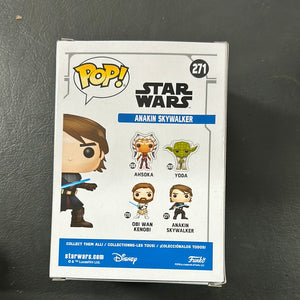 Star Wars - Anakin Skywalker Funko Pop Vinyl #271 The Clone Wars FRENLY BRICKS - Open 7 Days