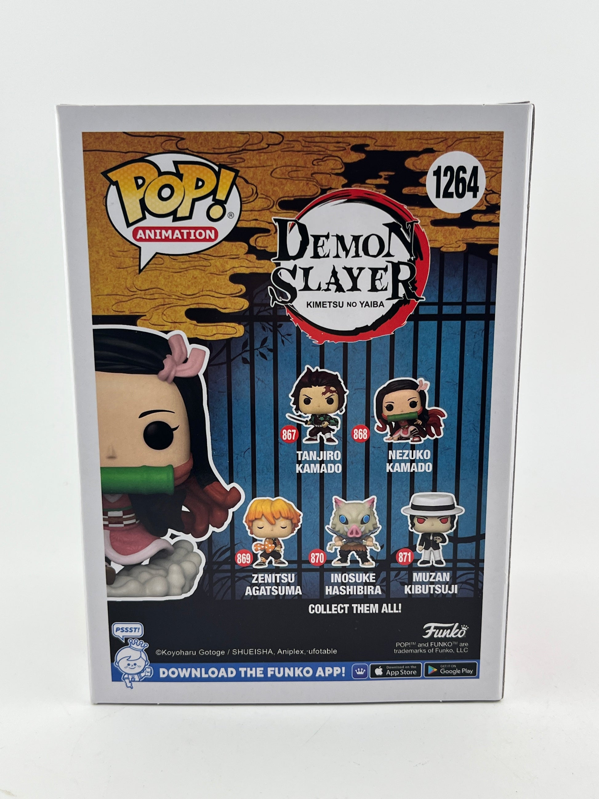 Funko POP! Animation Demon Slayer - Nezuko Kamado #1264 - Special Edition FRENLY BRICKS - Open 7 Days