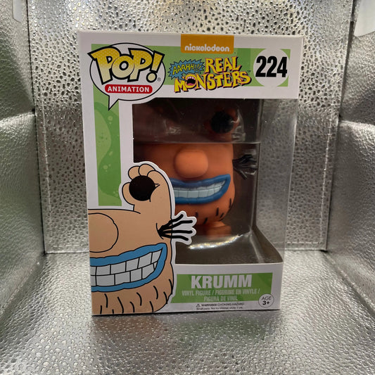 Funko Pop! Krumm #224 Vinyl Figure Aaahh!!! Real Monsters Krum Kum FRENLY BRICKS - Open 7 Days