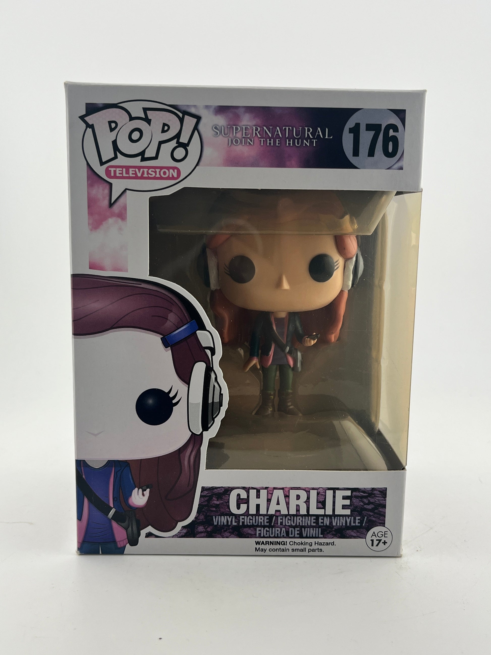 Funko POP! Television Supernatural Join The Hunt - Charlie #176 - Sun Faded Front FRENLY BRICKS - Open 7 Days