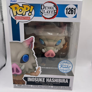 Funko Pop! Animation - Demon Slayer Inosuke Hashibira #1261 +combinedshipping FRENLY BRICKS - Open 7 Days