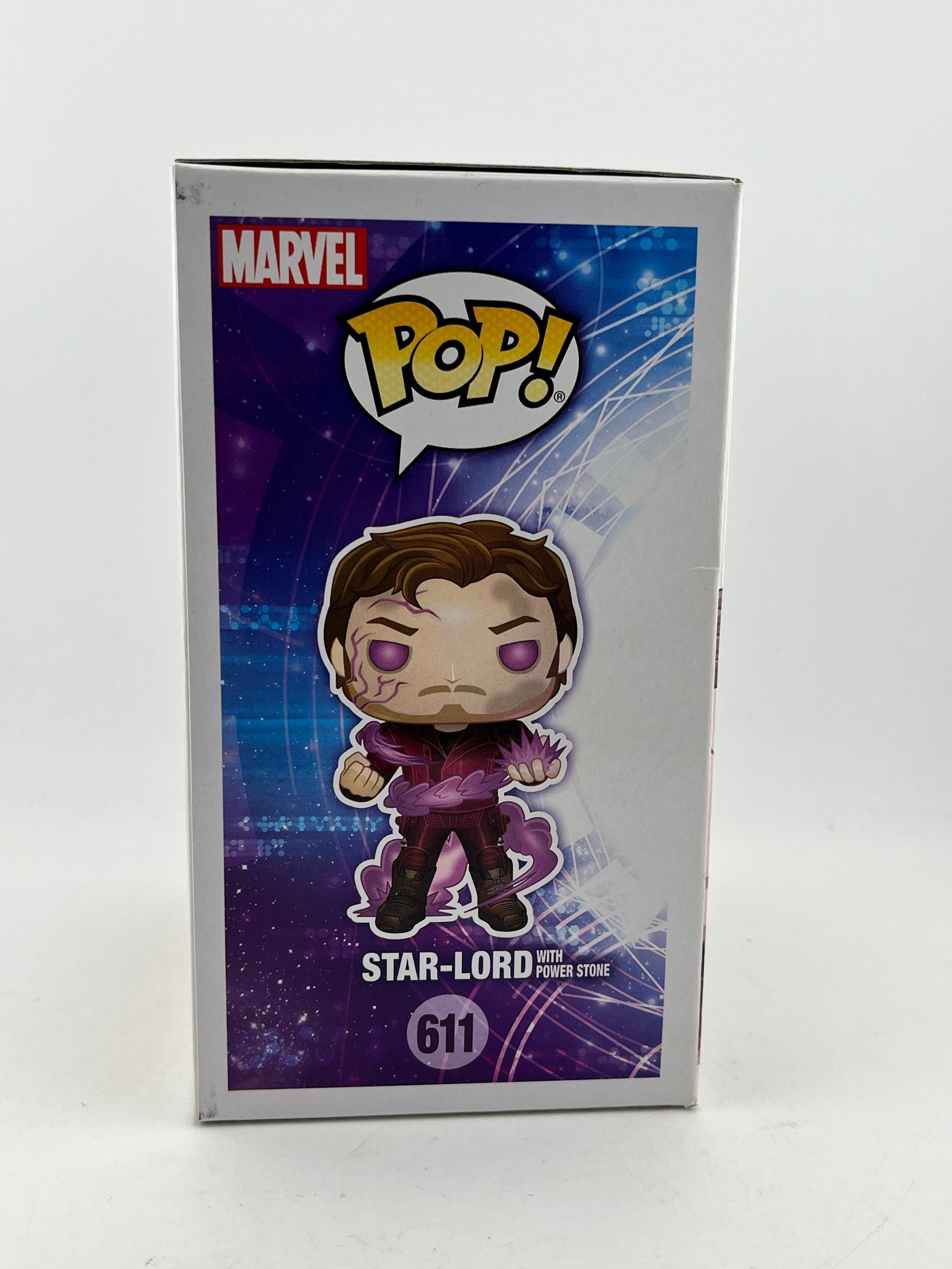 Funko POP! Marvel Guardians Of The Galaxy - Star Lord With Power Stone #611 - Exclusive FRENLY BRICKS - Open 7 Days