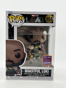Funko POP! Marvel Loki - Boastful Loki #984 - 2022 Convention Limited Edition